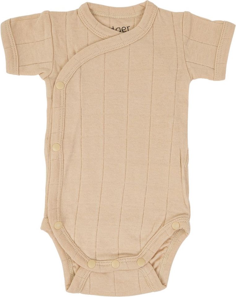 LODGER Body dětské s krátkými rukávy Romper Tribe Linen vel. 62 - obrázek 1