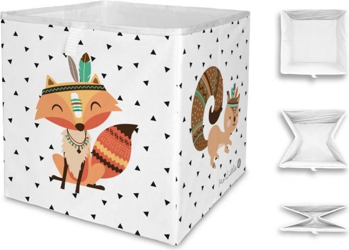 MR. LITTLE FOX Dětská úložná krabice Indian fox - obrázek 1