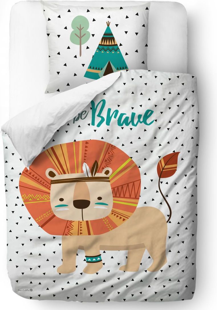 MR. LITTLE FOX Dětské povlečení Indian lion - obrázek 1