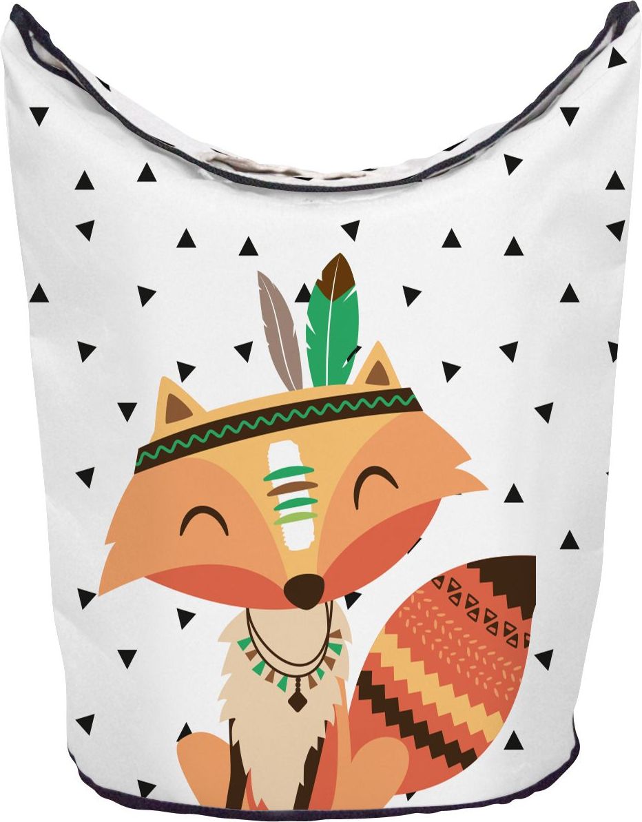 MR. LITTLE FOX Dětský koš na prádlo a hračky 60l Indian fox - obrázek 1