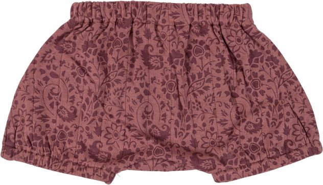 LODGER Kraťásky dětské Bloomer Flower Tribe Rosewood vel. 62 - obrázek 2