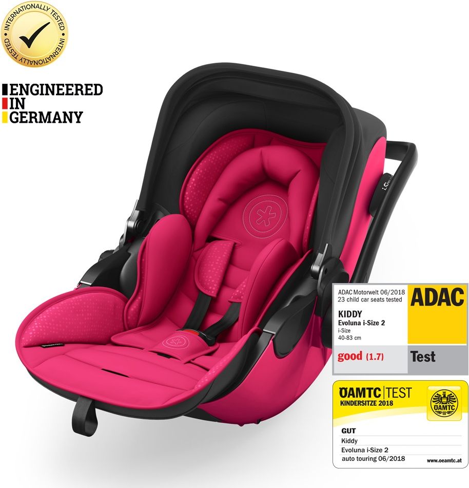 KIDDY Evoluna i-size 2021 Rubin Red - obrázek 1