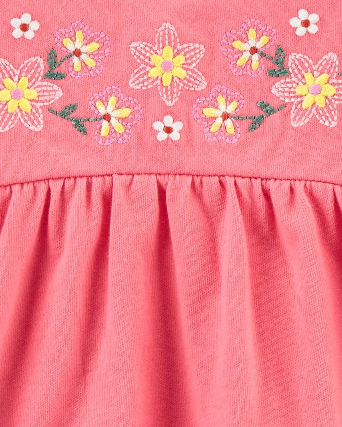CARTER'S Set 3dílný body tílko, tunika, kalhoty kr. Pink dívka NB, vel. 56 - obrázek 2