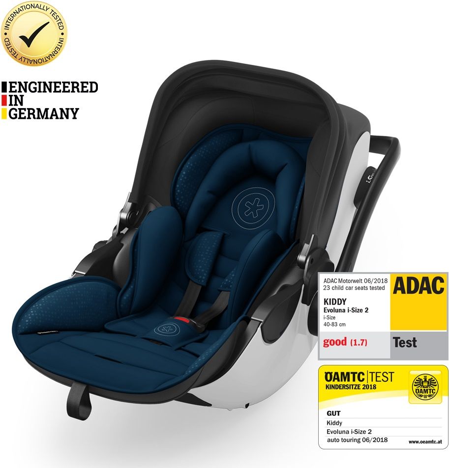 KIDDY Evoluna i-size 2018 Indigo Blue - obrázek 1