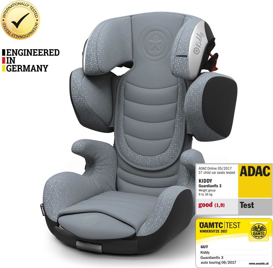 Kiddy Cruiserfix 3 2021 Moon Grey - obrázek 1