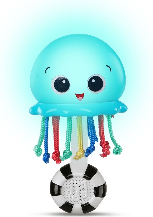 Baby Einstein hračka hudební a světelná Ocean Glow Sensory Shaker ™ - obrázek 2