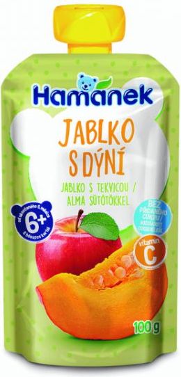3x HAMÁNEK Jablko s dýní 100 g - obrázek 2
