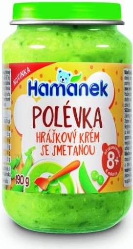 3x HAMÁNEK Polévka hráškový krém se smetanou 190 g - obrázek 2