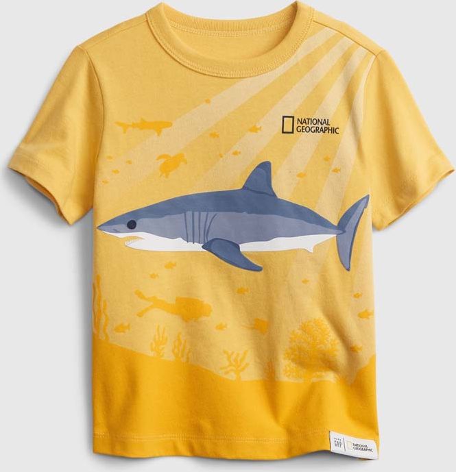 GAP Tričko Yellow Shark chlapec 3r - obrázek 1
