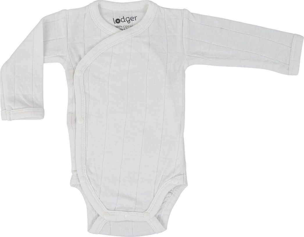 LODGER Body dětské s dlouhými rukávy Romper Tribe Cloud Dancer vel. 62 - obrázek 2