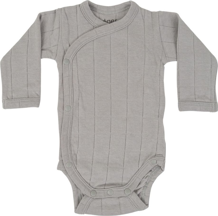 LODGER Body dětské s dlouhými rukávy Romper Tribe Mist vel. 62 - obrázek 1