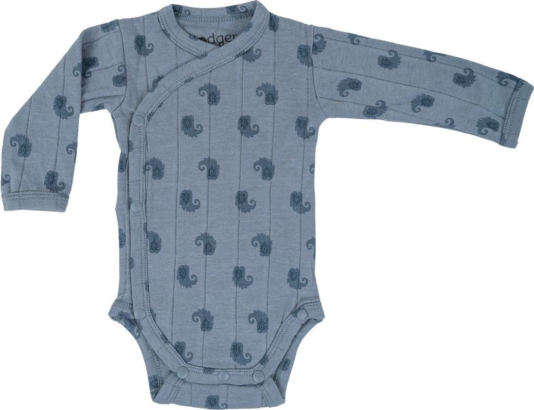 LODGER Body dětské s dlouhými rukávy Romper Flame Tribe Ocean vel. 62 - obrázek 2