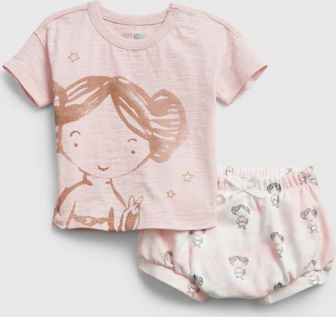 GAP Set 2dílný tričko, kalhoty Star Wars Leia dívka 18-24m - obrázek 1