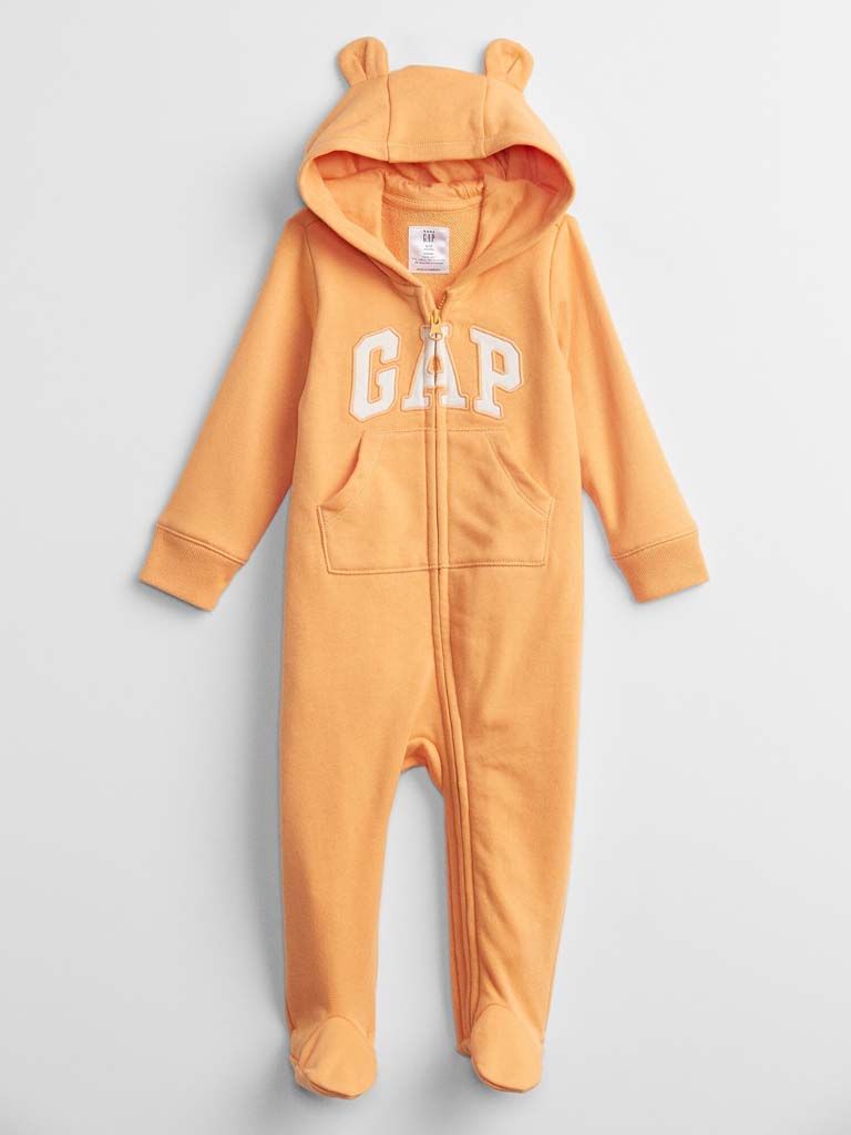 GAP Overal na zip Logo neutrál 0-3m - obrázek 1