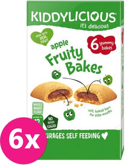 6x KIDDYLICIOUS Koláčky jablečné - obrázek 1