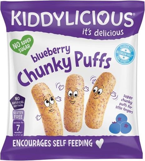 3x KIDDYLICIOUS Křupky - Borůvka 12g - obrázek 2