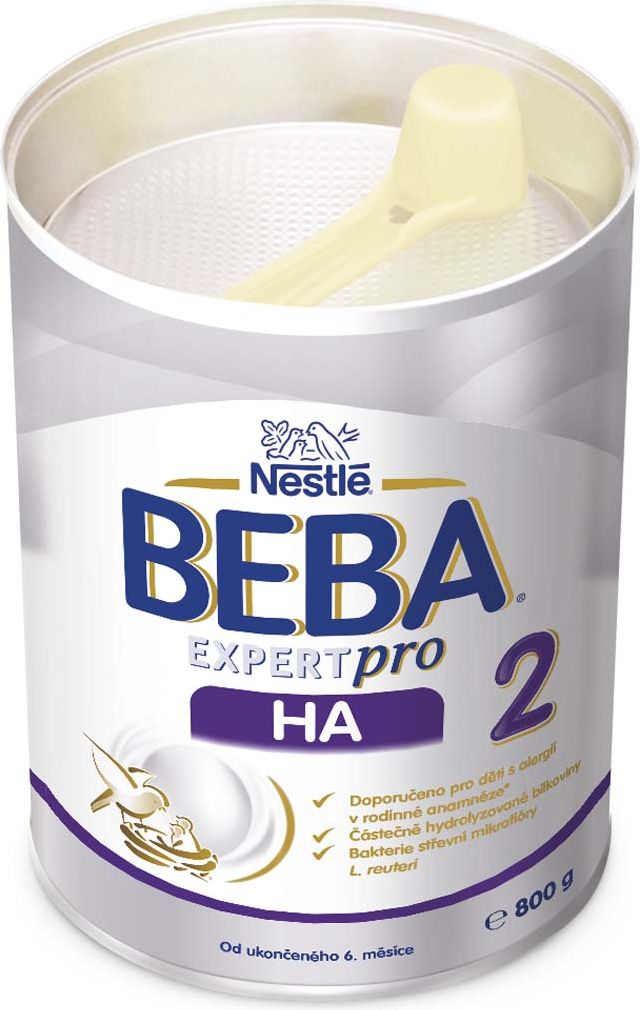 4x BEBA EXPERTpro HA 2, 800 g - Pokračovací kojenecké mléko - obrázek 4