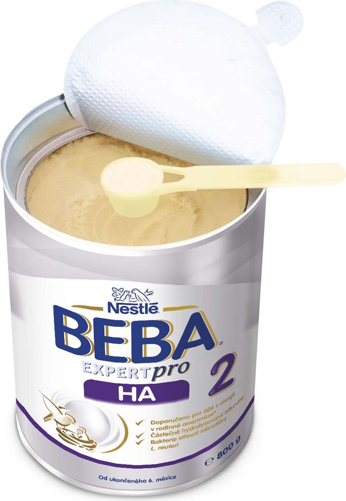 4x BEBA EXPERTpro HA 2, 800 g - Pokračovací kojenecké mléko - obrázek 5