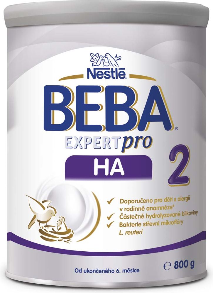 4x BEBA EXPERTpro HA 2, 800 g - Pokračovací kojenecké mléko - obrázek 9