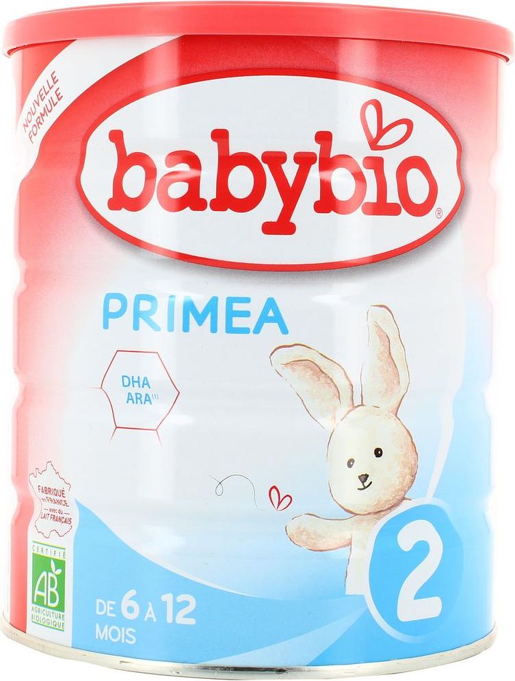 3x BABYBIO PRIMEA 2 kojenecké bio mléko 800 g - obrázek 2