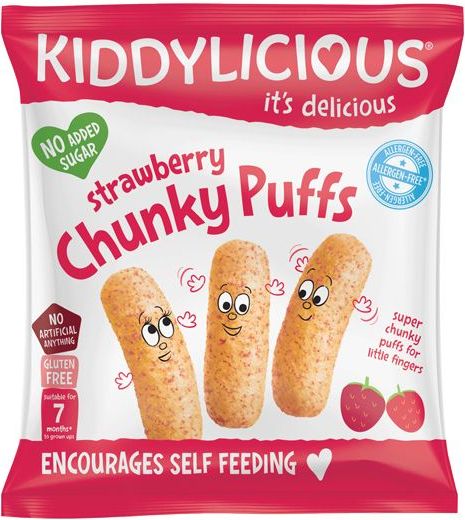 3x KIDDYLICIOUS Křupky - Jahoda 12g - obrázek 2