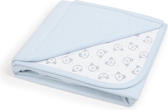 CEBA Deka dětská 90x100 Blue + Teddy Bear - obrázek 1
