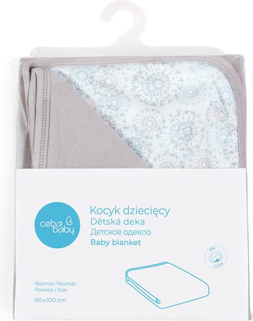 CEBA Deka dětská 90x100 Light grey + Dandy - obrázek 2