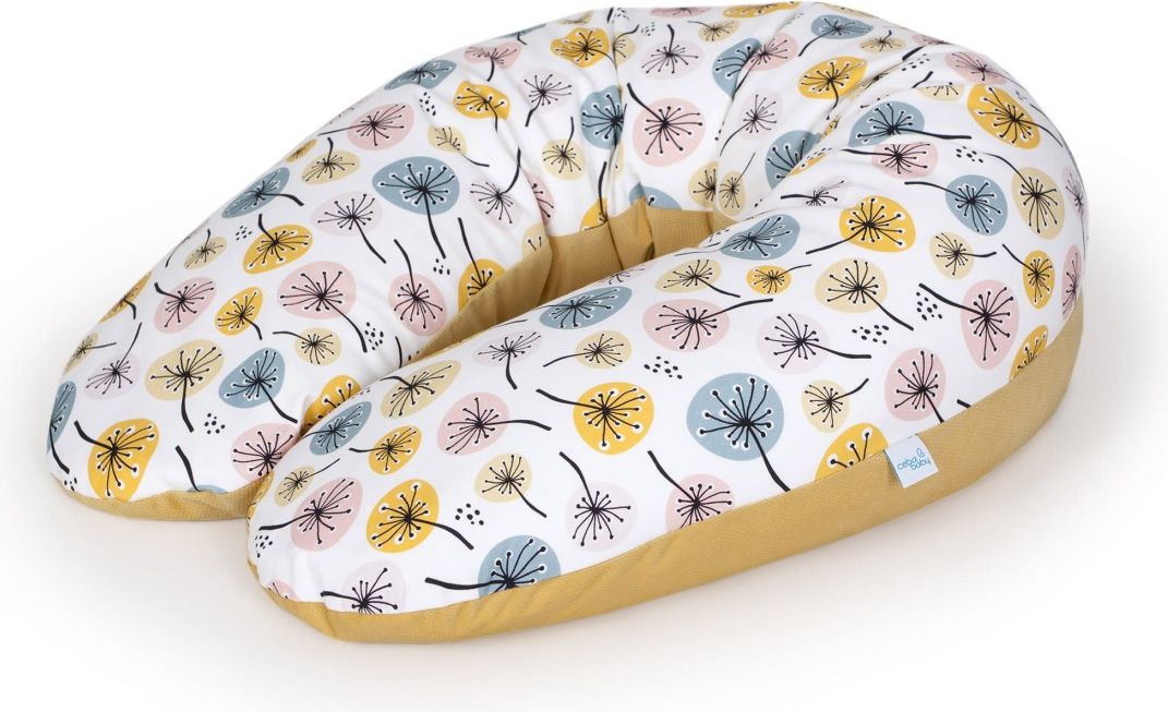 CEBA Polštář na kojení Cebuška PHYSIO Multi Dandelions Samet - obrázek 1