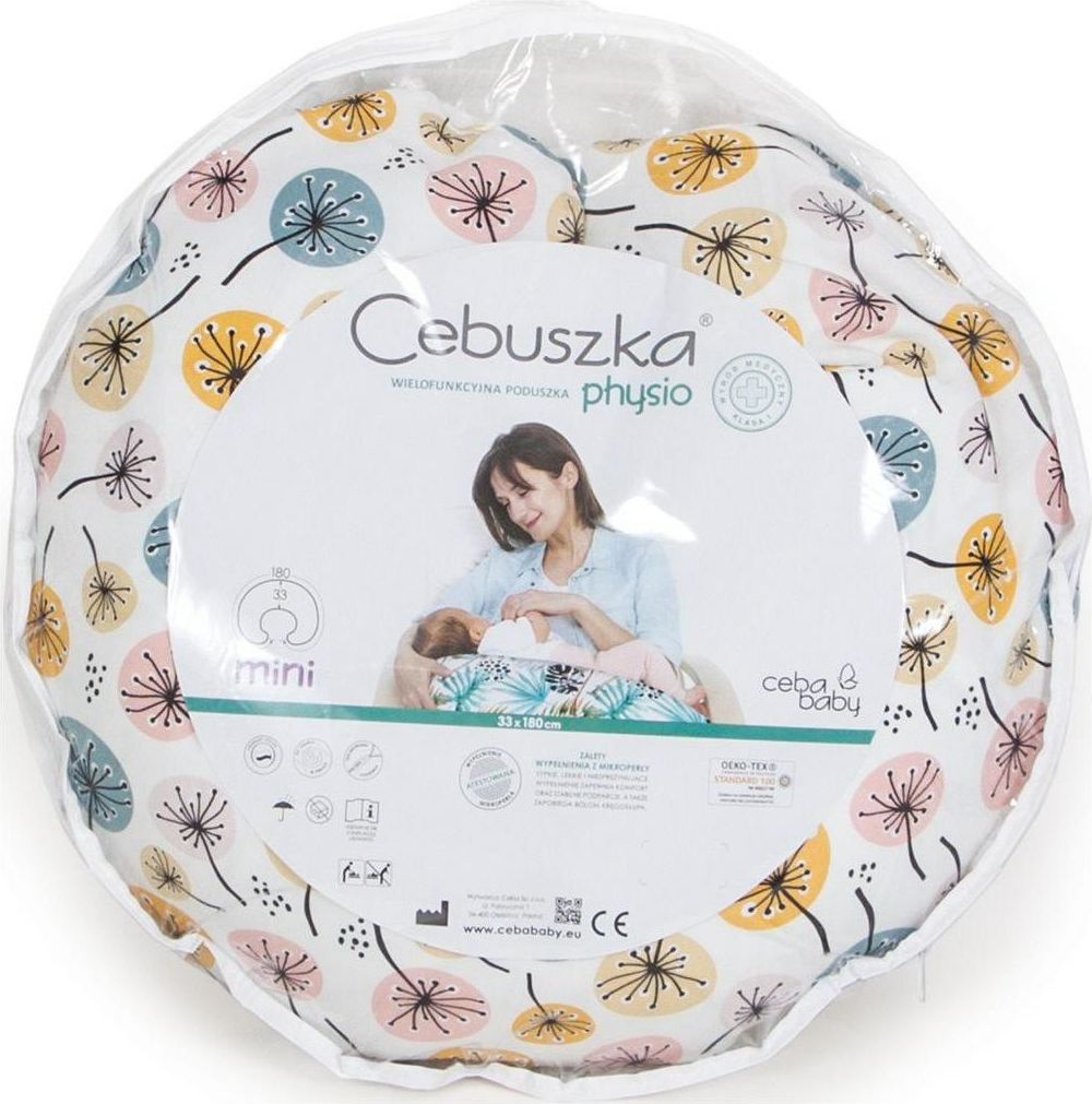 CEBA Polštář na kojení Cebuška PHYSIO Mini Dandelions - obrázek 2