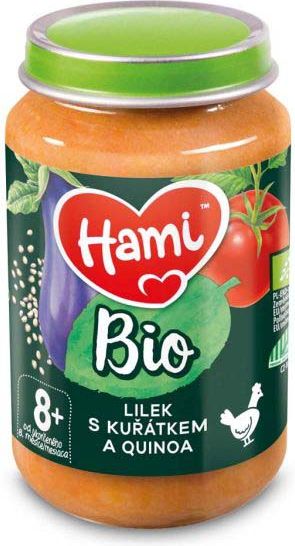 6x HAMI BIO Masozeleninový příkrm Lilek s kuřátkem a quinoa 190 g, 8+ - obrázek 2