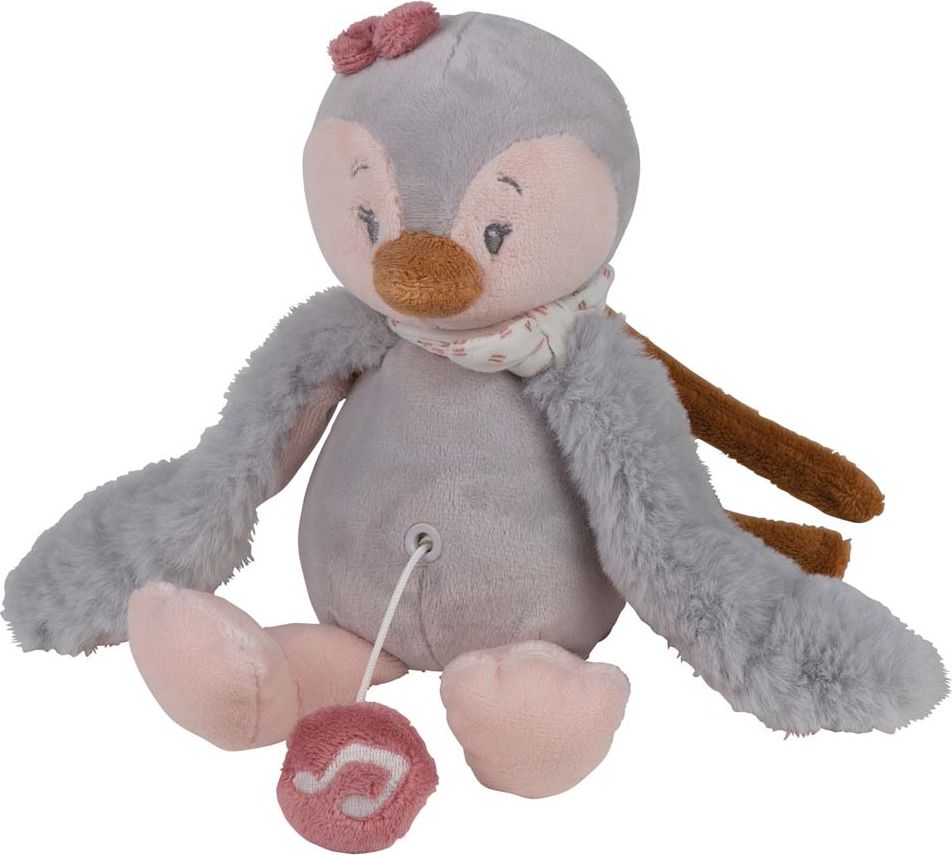 NATTOU Hračka hudební plyšová tučňák Sasha PS 23cm - obrázek 1