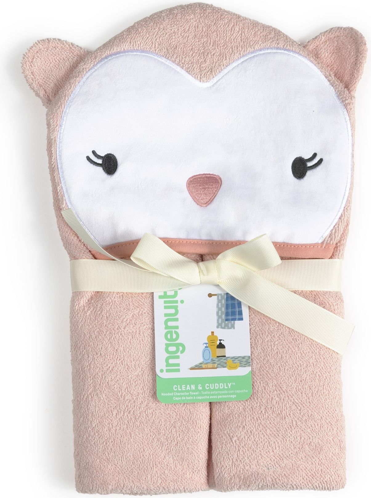 INGENUITY Osuška s kapucí Clean&Cuddly Edi - obrázek 2