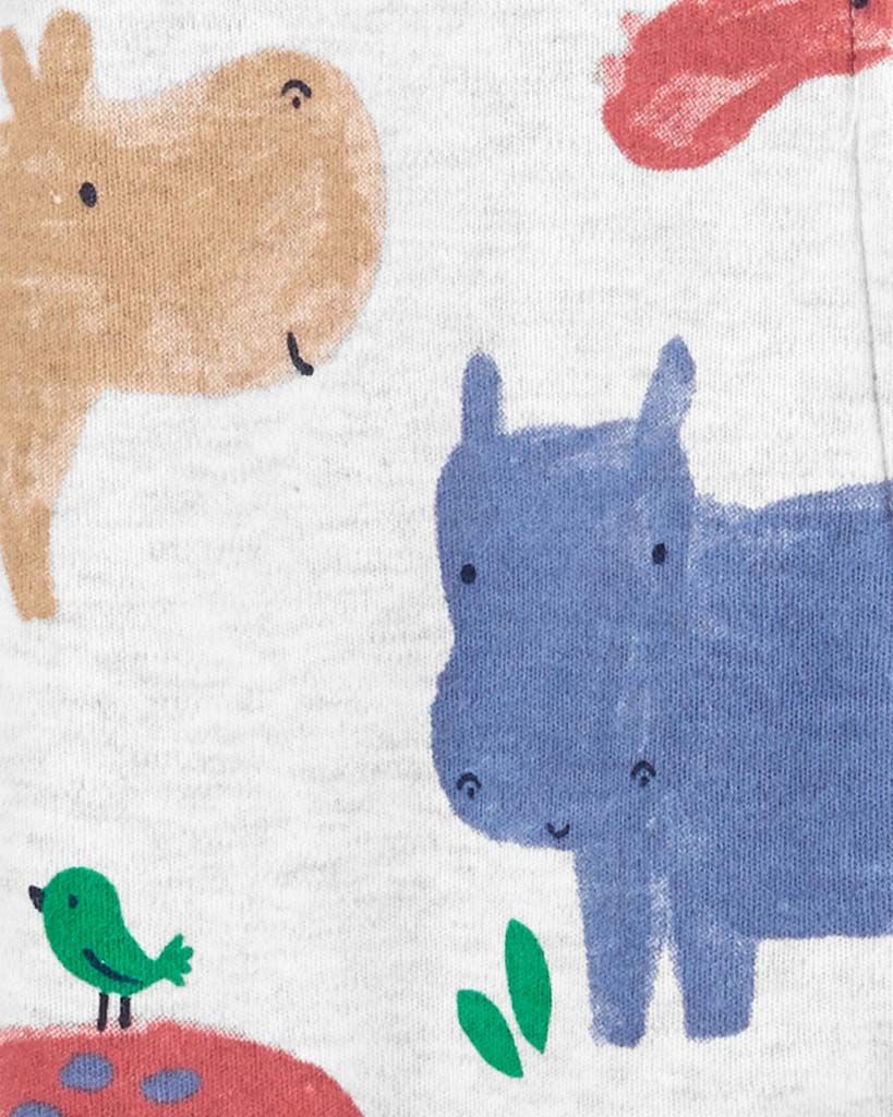 CARTER'S Overal zip oboustranný Hippo chlapec PRE - obrázek 2