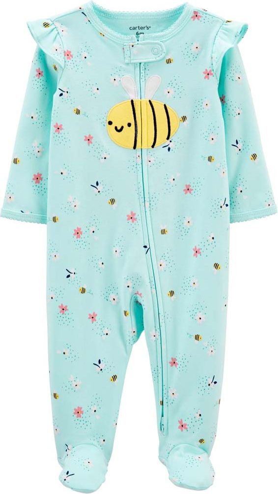 CARTER'S Overal zip oboustranný Blue Bee dívka PRE - obrázek 1