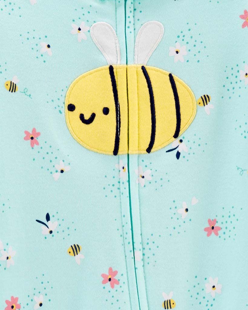 CARTER'S Overal zip oboustranný Blue Bee dívka PRE - obrázek 2
