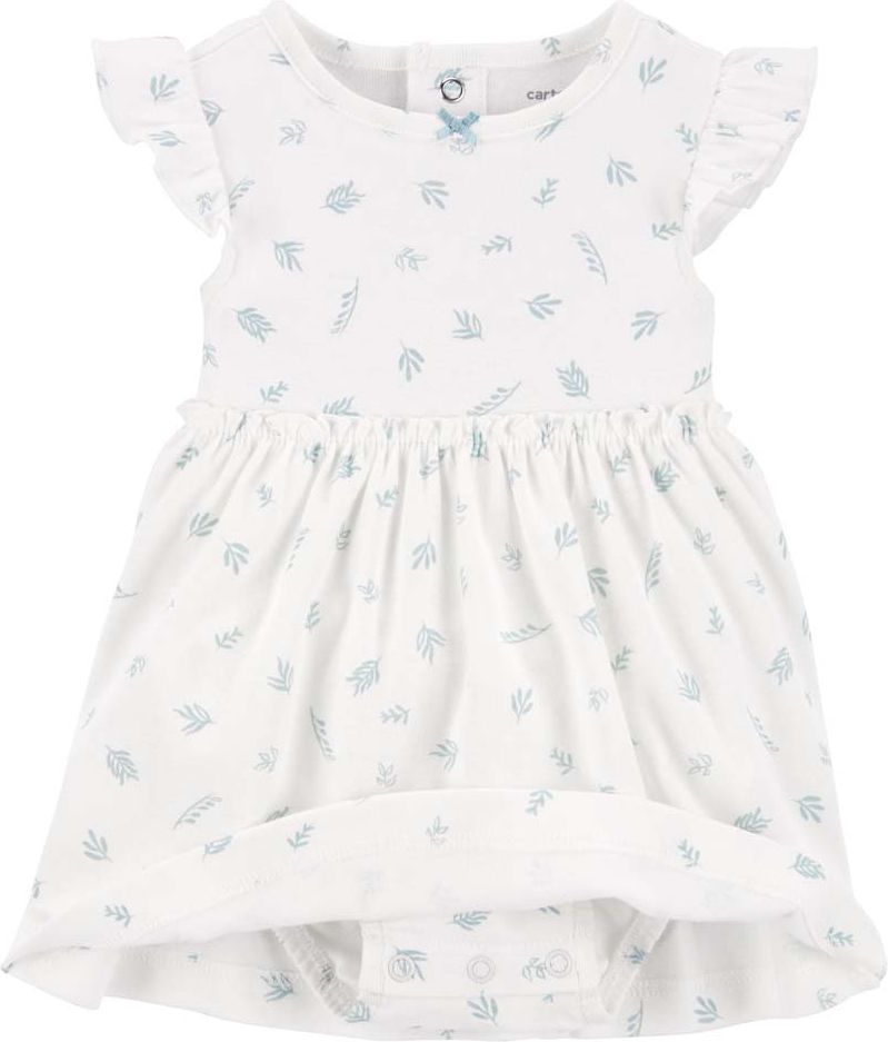 CARTER'S Set 2dílný šaty s kalhotkami White dívka LBB 9m - obrázek 2
