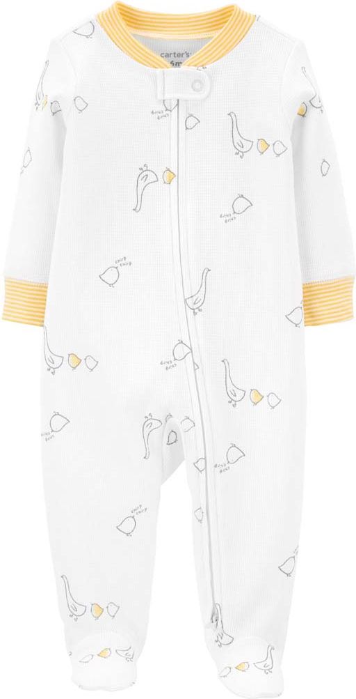CARTER'S Overal zip oboustranný White neutrál 3m - obrázek 1