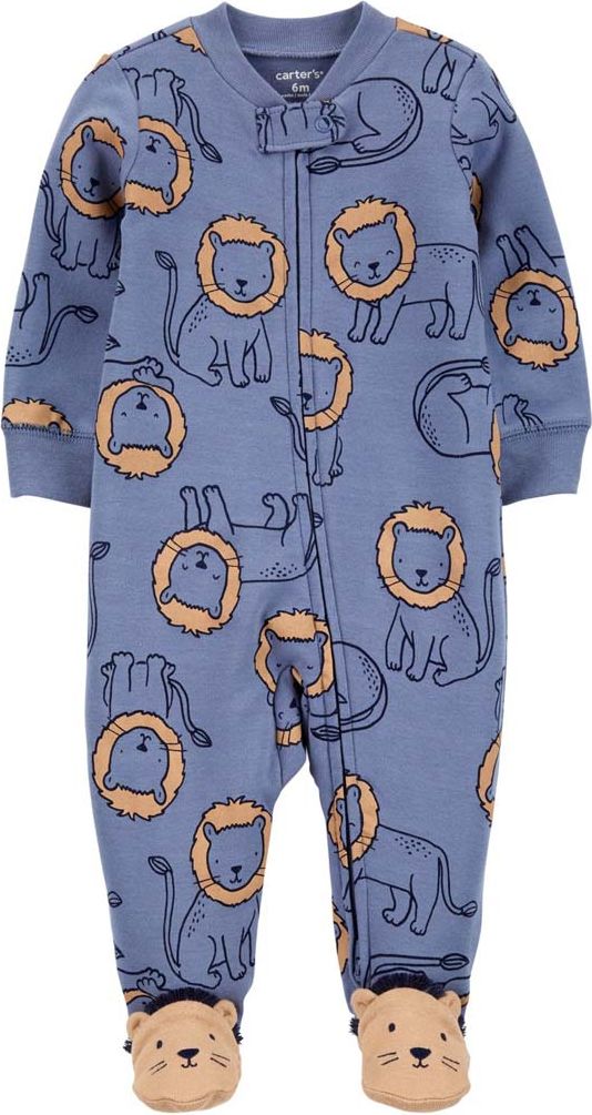 CARTER'S Overal zip oboustranný Blue Lion chlapec 3m - obrázek 1