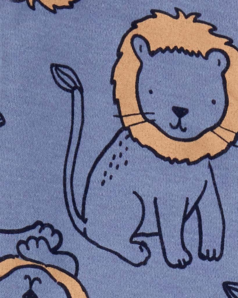 CARTER'S Overal zip oboustranný Blue Lion chlapec 3m - obrázek 2