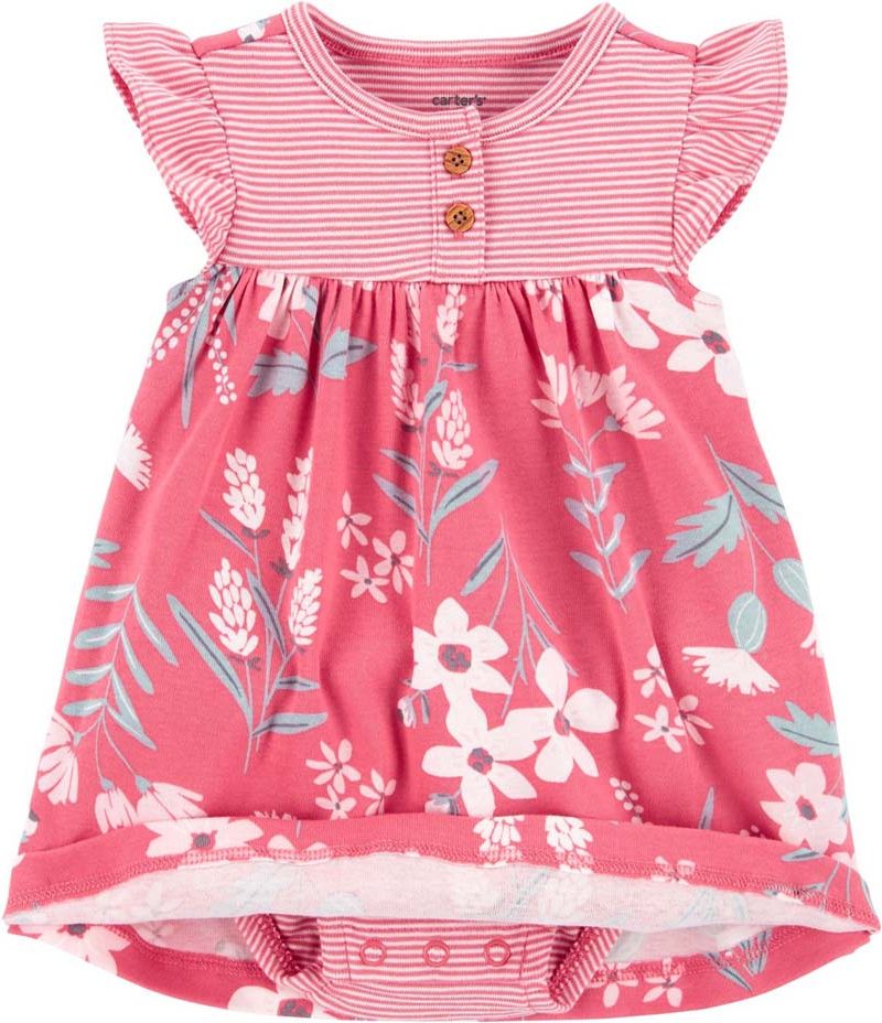 CARTER'S Set 2dílný šaty s kalhotkami Pink dívka LBB 6m - obrázek 2