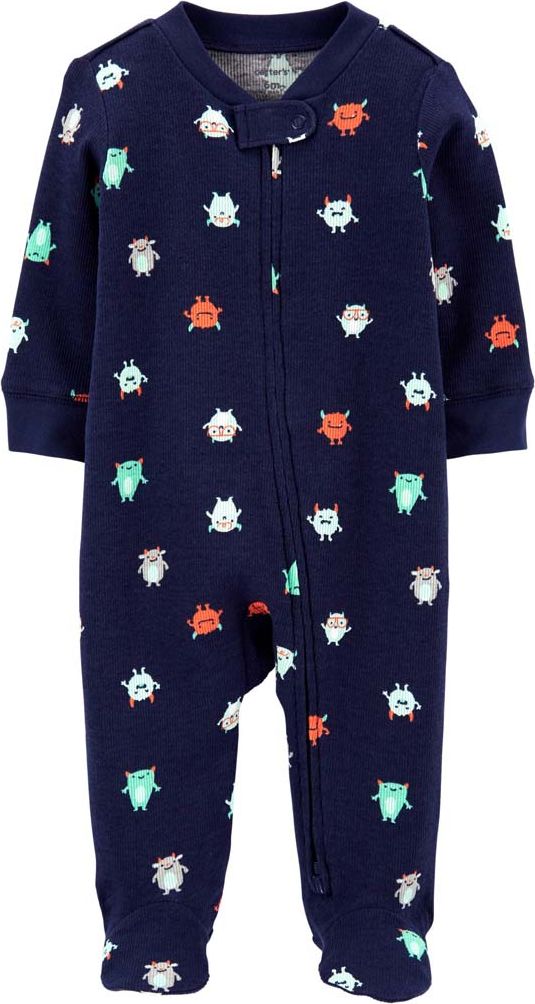 CARTER'S Overal zip oboustranný Navy chlapec NB - obrázek 1