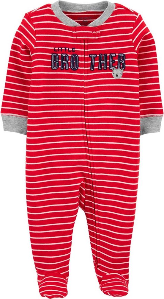 CARTER'S Overal zip oboustranný Stripe chlapec 3m - obrázek 1