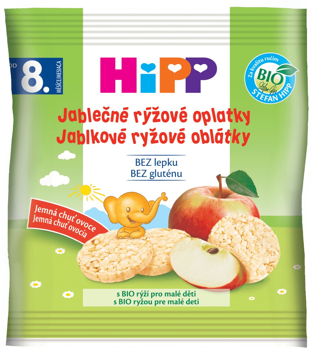 2x HIPP BIO Oplatky dětské rýžové jablkové 30g - obrázek 2