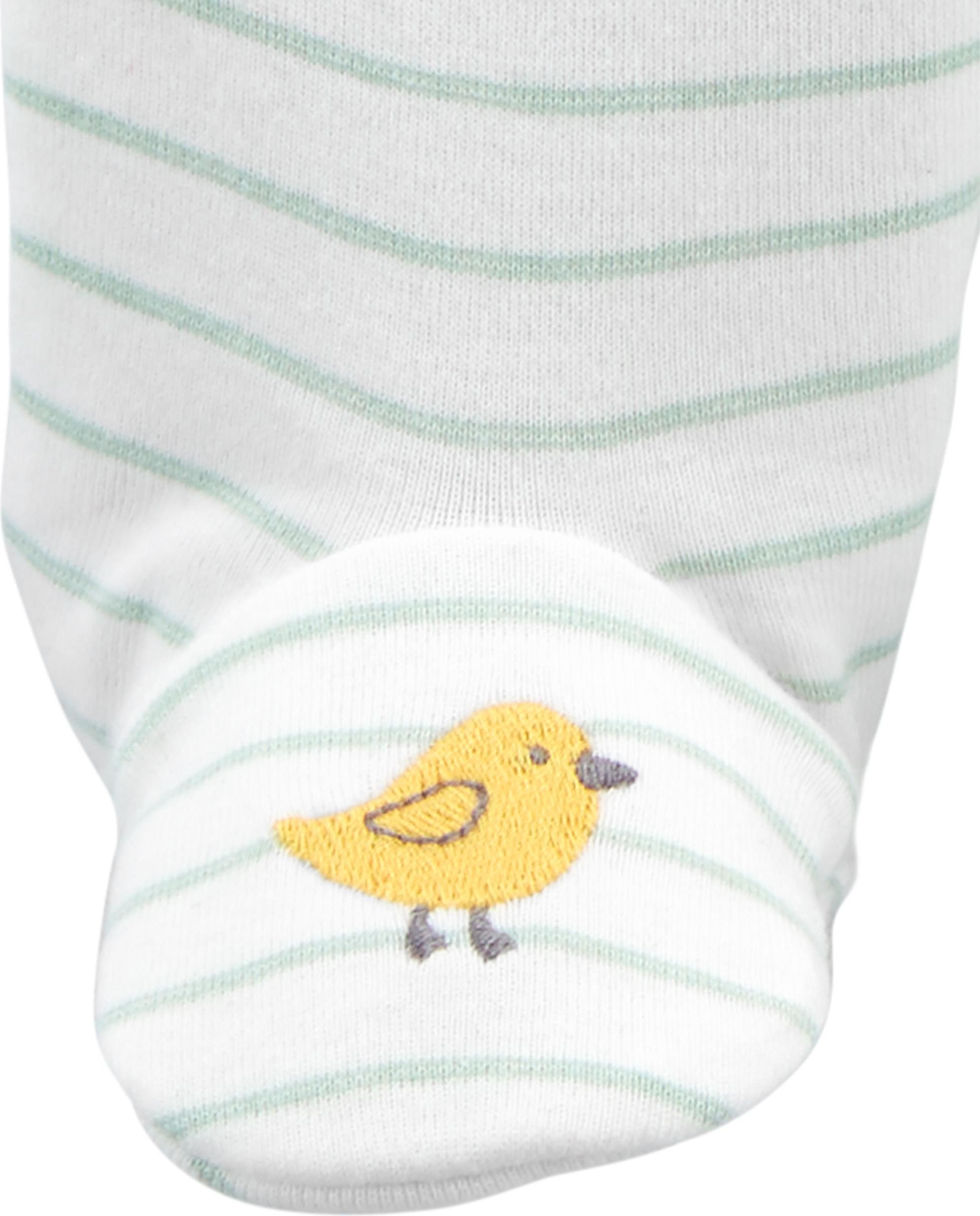 CARTER'S Polodupačky Whitemint neutrál LBB 2ks PRE, vel. 46 - obrázek 2