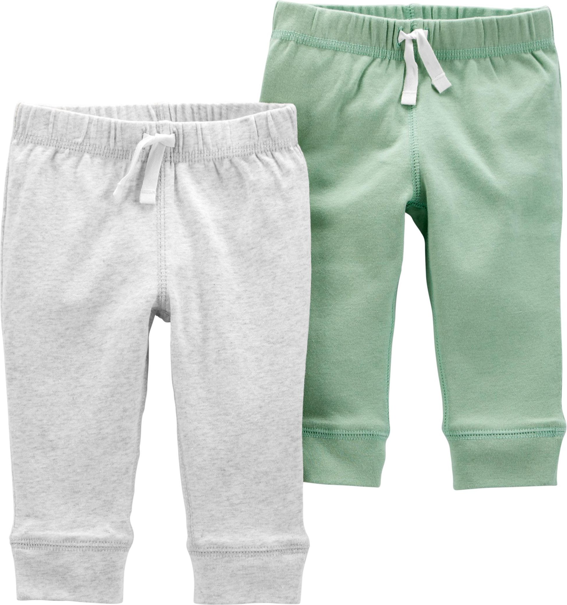 CARTER'S Tepláky Whitemint neutrál LBB 2ks 12m, vel. 80 - obrázek 1
