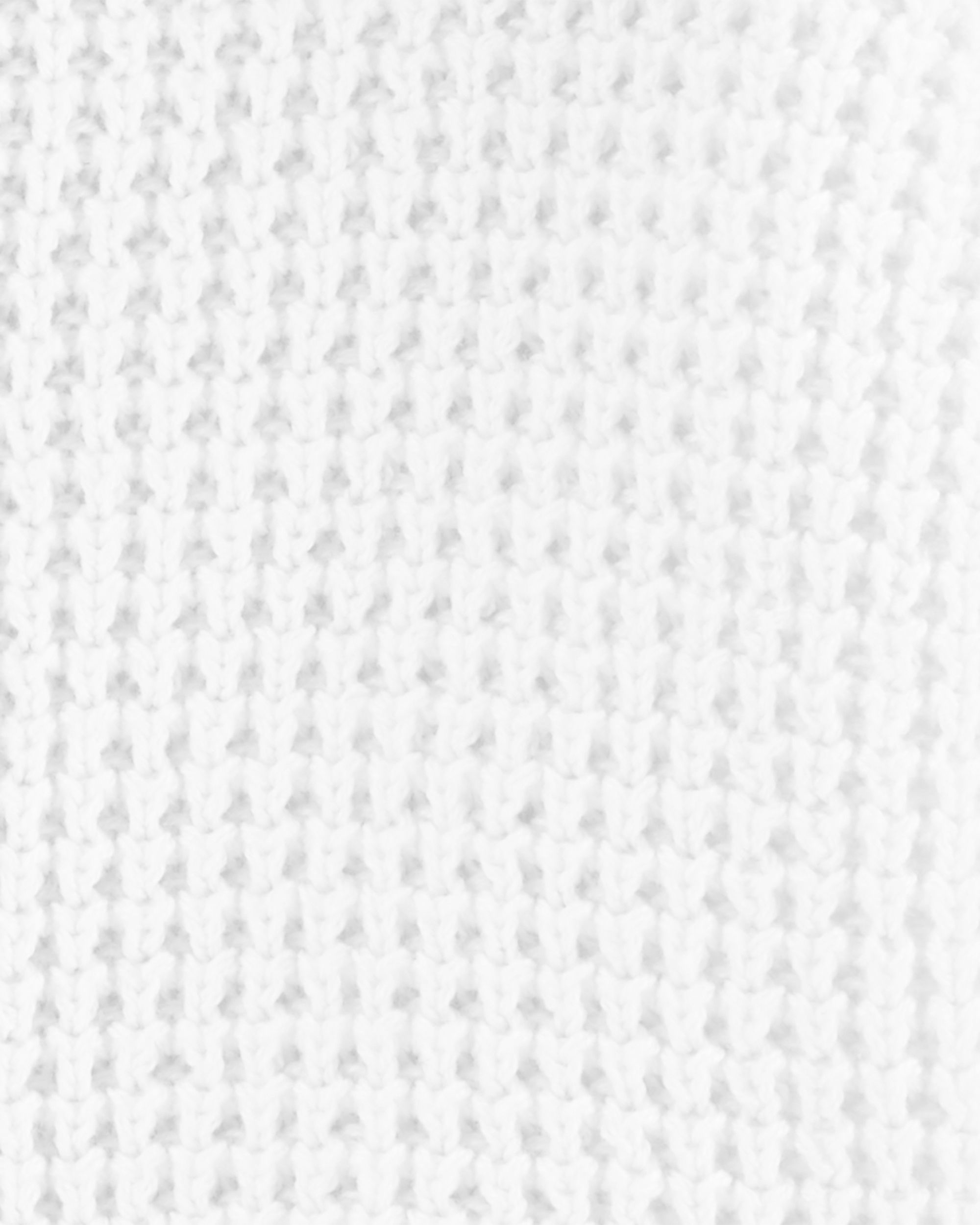 CARTER'S Svetr s kapucí s oušky White neutrál LBB 12m, vel. 80 - obrázek 2