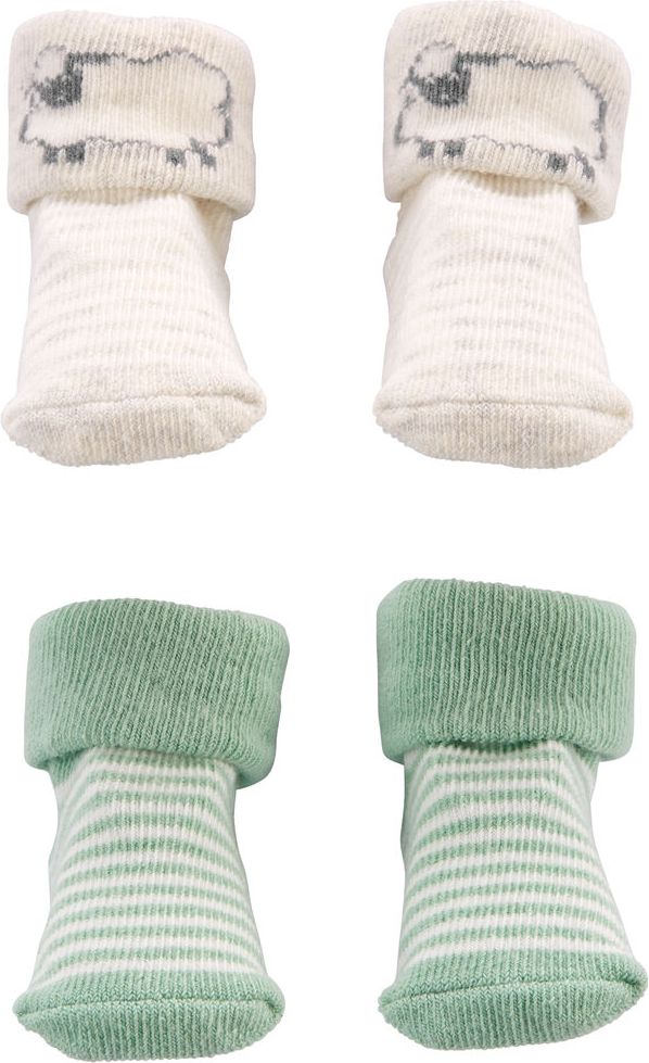 CARTER'S Ponožky Lamb neutrál LBB 2ks NB, vel. 56 - obrázek 1