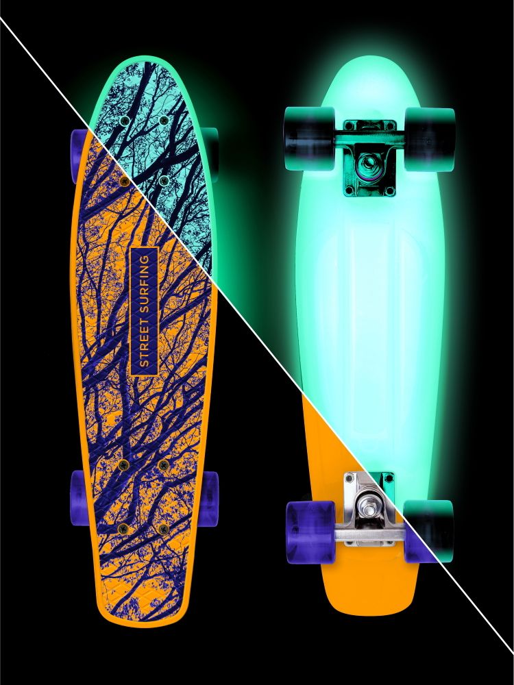 Street Surfing Beach Board Glow Mystic Forest - obrázek 1