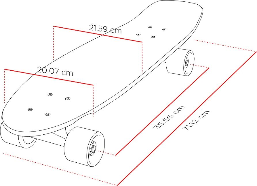 Street Surfing Cruiser 28" White Soul - obrázek 2