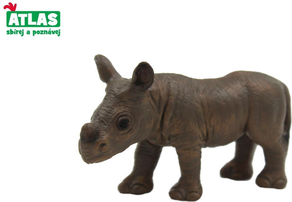 A - Figurka Nosorožec mládě 7cm - obrázek 1